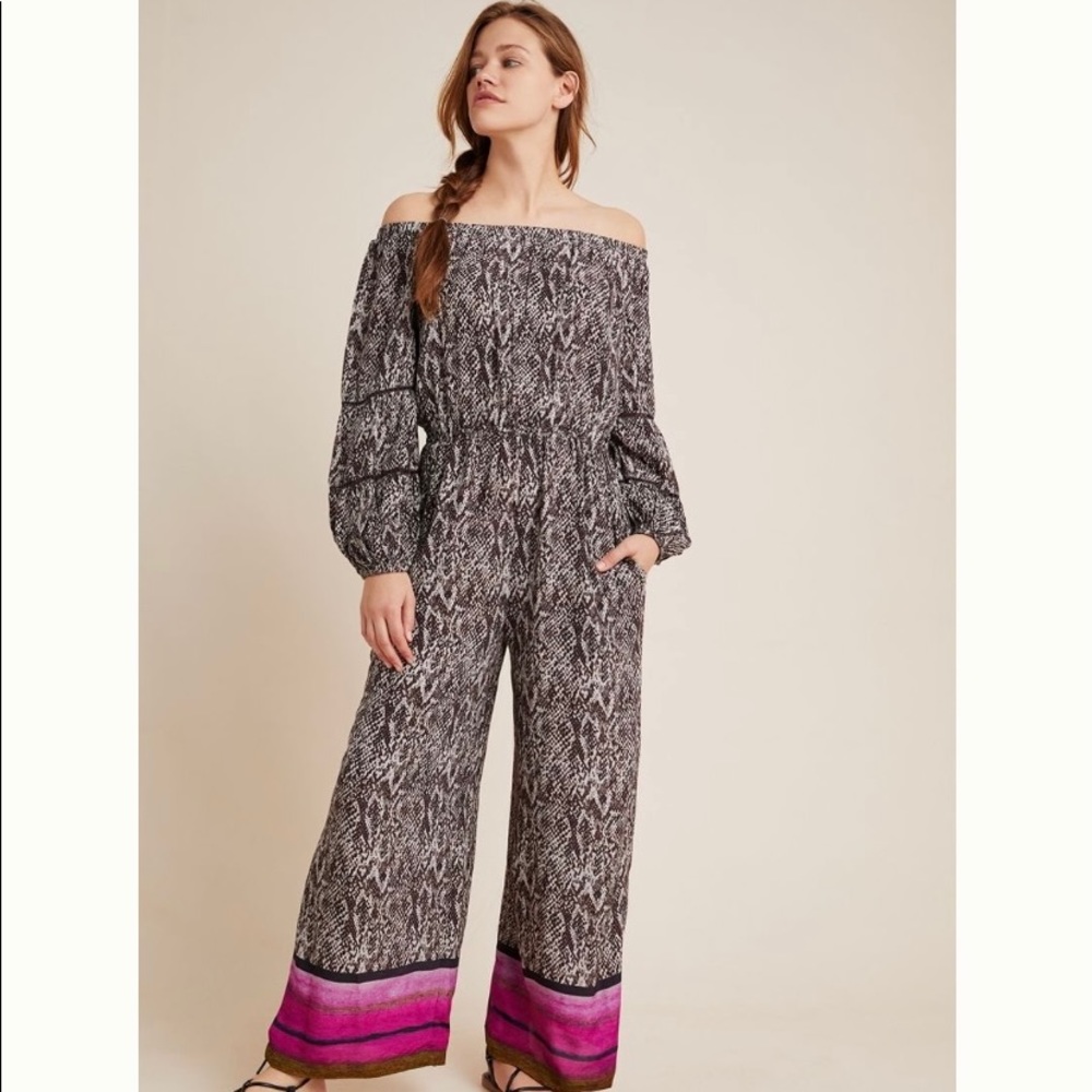 Pezria Off the Shoulder Jumpsuit